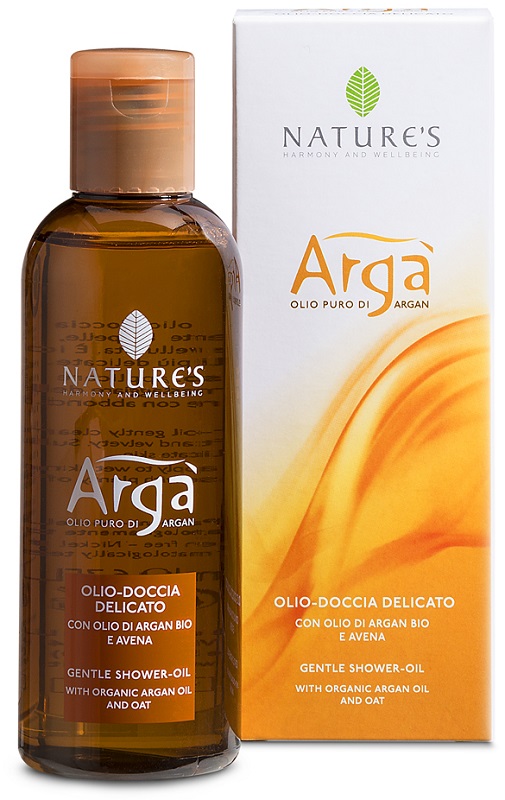 ARGA' OLIO DOCCIA DELICATO 200 ML NATURE'S - Fontenova srl