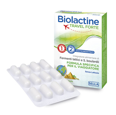 BIOLACTINE TRAVEL FORTE 24 CAPSULE - Fontenova srl