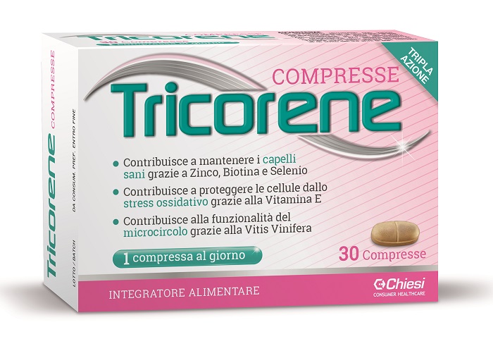 TRICORENE 30 COMPRESSE - Fontenova srl