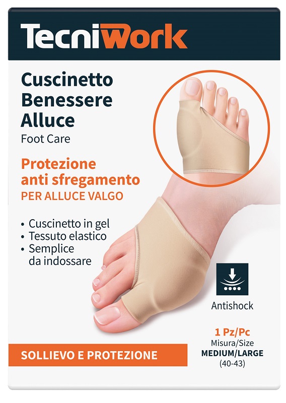 BENESSERE ALLUCE CUSCINETTO MEDIUM/LARGE 1 PEZZO - Fontenova srl