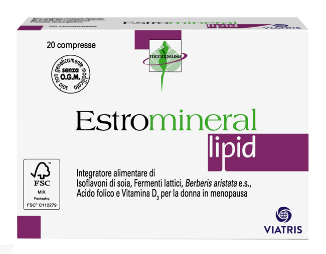 ESTROMINERAL LIPID 20 COMPRESSE - Fontenova srl