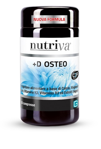 NUTRIVA +D OSTEO 60 COMPRESSE - Fontenova srl
