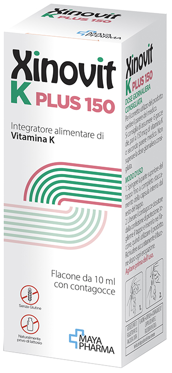XINOVIT K PLUS 150 GOCCE 10 ML - Fontenova srl
