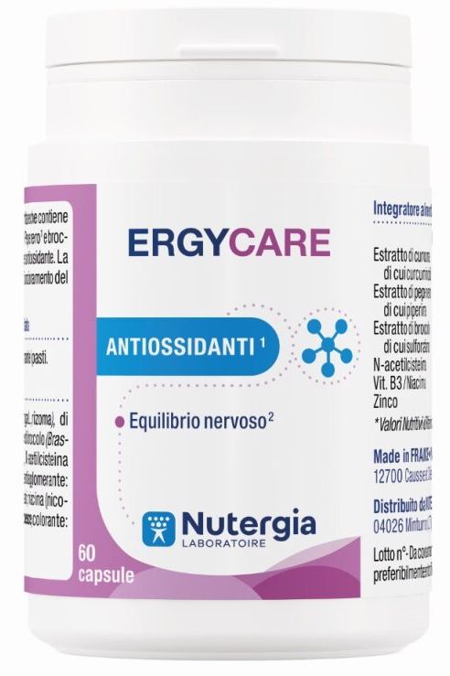 NUTERGIA ERGYCARE 60 CAPSULE - Fontenova srl