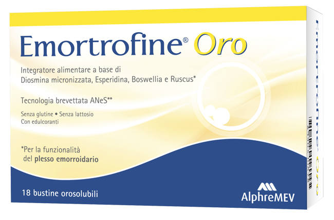 EMORTROFINE ORO 18 BUSTINE DA 3 G - Fontenova srl