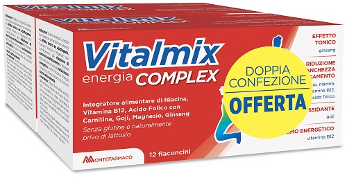 VITALMIX COMPLEX BIPACK 2 CONFEZIONI DA 12 FLACONCINI DA 12 ML - Fontenova srl