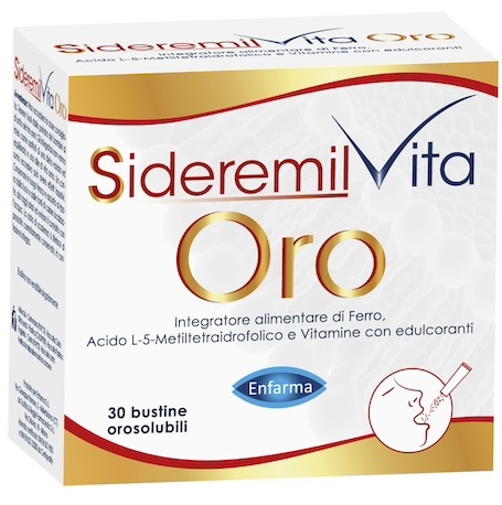 SIDEREMIL VITA ORO 30 BUSTINE - Fontenova srl