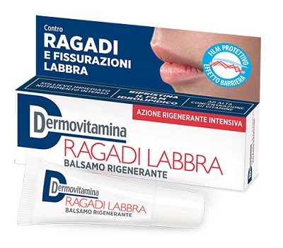 DERMOVITAMINA RAGADI LABBRA BALSAMO RIGENERANTE 8 ML - Fontenova srl