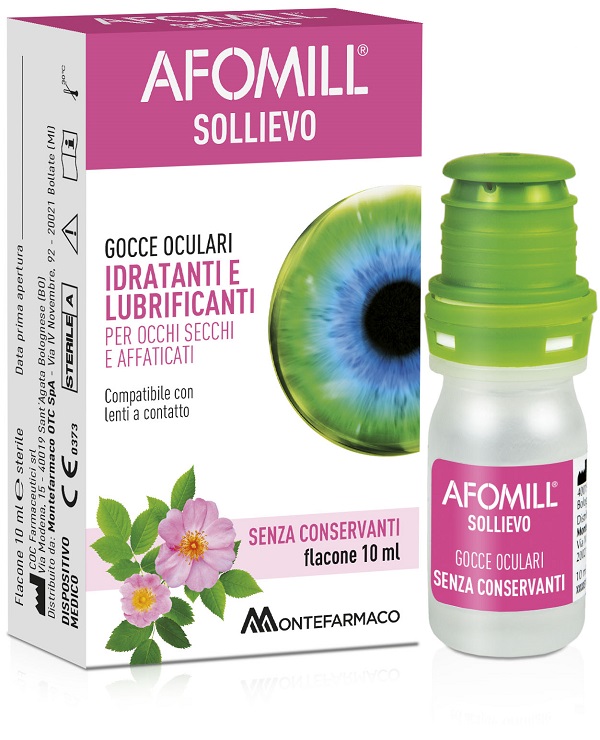 AFOMILL SOLLIEVO GOCCE OCULARI SOLLIEVO OCCHI 10 ML - Fontenova srl