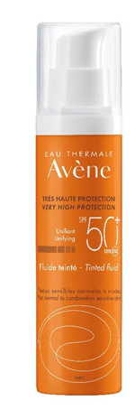 AVENE SOLARE FLUIDO COLORATO SPF 50+ 50 ML - Fontenova srl