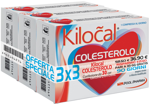 KILOCAL COLESTEROLO 30 COMPRESSE - Fontenova srl