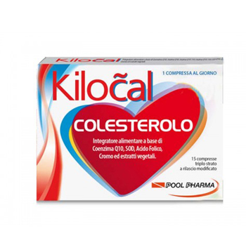 KILOCAL COLESTEROLO 15 COMPRESSE - Fontenova srl