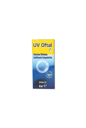 UV OFTAL SOLUZIONE OFTALMICA LUBRIFICANTE FOTOPROTETTIVA 10 ML - Fontenova srl