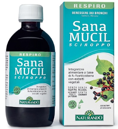 SANAMUCIL SCIROPPO 200 ML - Fontenova srl