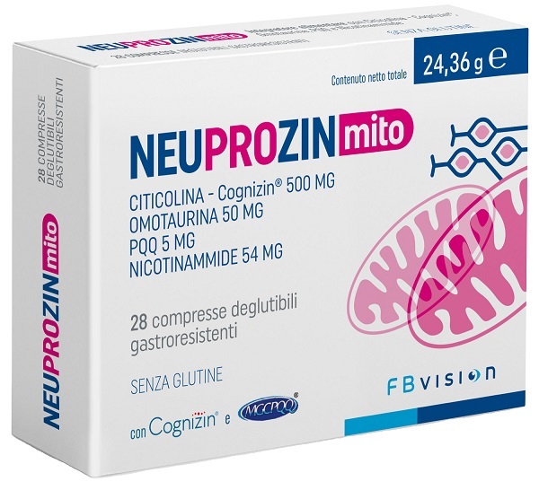 NEUPROZIN MITO 28 COMPRESSE GASTRORESISTENTI - Fontenova srl