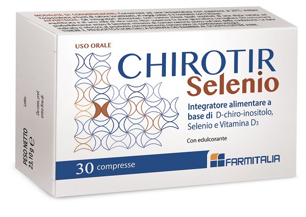 CHIROTIR SELENIO 30 COMPRESSE - Fontenova srl