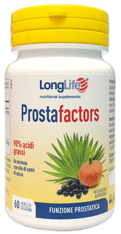 LONGLIFE PROSTAFACTORS 60 PERLE DI GELATINA - Fontenova srl