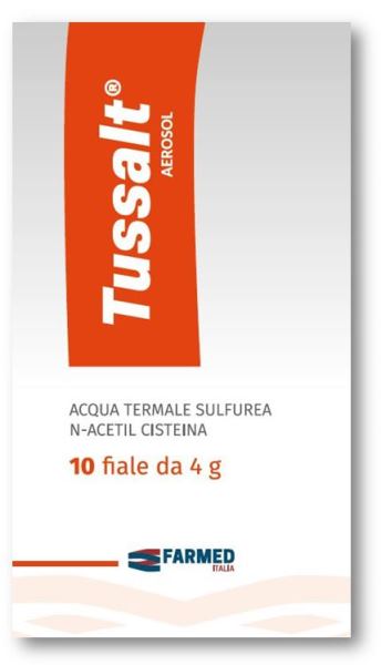 TUSSALT AEROSOL 10 FIALE DA 2 ML - Fontenova srl