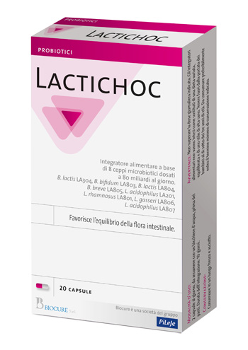 LACTICHOC 20 CAPSULE - Fontenova srl