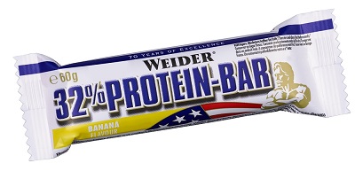 WEIDER 32% PROTEIN BARRETTA BANANA 60 G - Fontenova srl