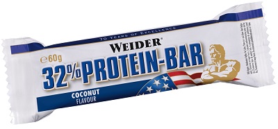 WEIDER 32% PROTEIN BARRETTA COCCO 60 G - Fontenova srl