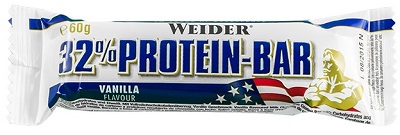 WEIDER 32% PROTEIN BARRETTA  VANIGLIA 60 G - Fontenova srl