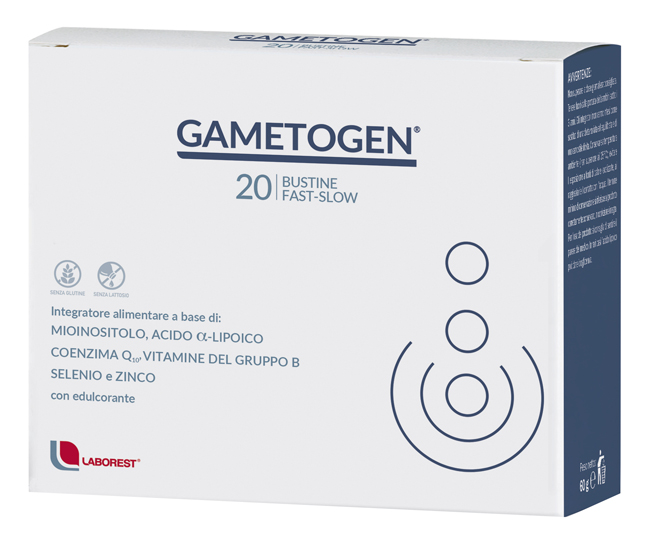 GAMETOGEN 20 BUSTINE VECCHIA FORMULA - Fontenova srl
