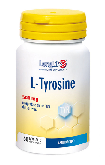 LONGLIFE L-TYROSINE 60 TAVOLETTE RIVESTITE DA 1,2 G - Fontenova srl