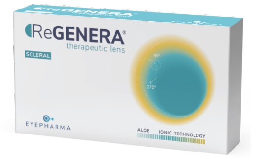 REGENERA LENTE A CONTATTO TERAPEUTICA IONIC SCLERALE - Fontenova srl