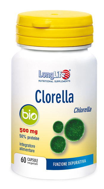 LONGLIFE CLORELLA BIO 60 CAPSULE VEGETALI - Fontenova srl