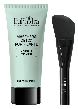 EUPHIDRA MASCH DETOX PURIFICANTE CON PENNELLO - Fontenova srl
