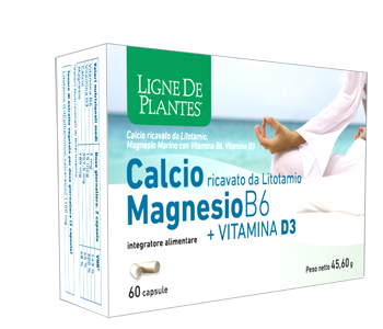 CALCIO + MAGNESIO B6 + VITAMINA D3 60 CAPSULE - Fontenova srl