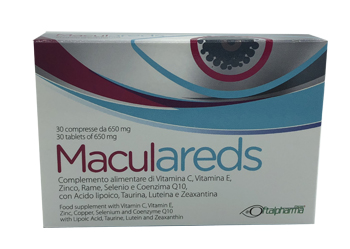 MACULAREDS 30 COMPRESSE DA 650 MG - Fontenova srl