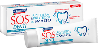 SOS DENTI DENTIFRICIO RIGENERA SMALTO 75 ML - Fontenova srl