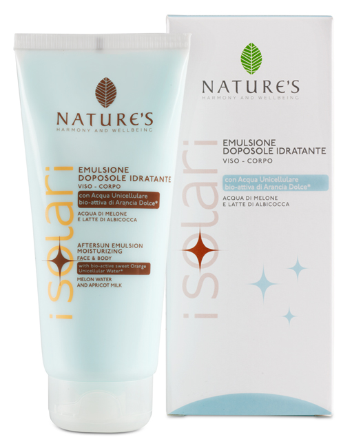 NATURE'S I SOLARI EMULSIONE DOPOSOLE VISO CORPO 400ML EDIZIONE LIMITATA 400 ML - Fontenova srl