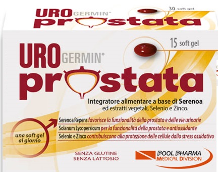 UROGERMIN PROSTATA 15 SOFTGEL - Fontenova srl