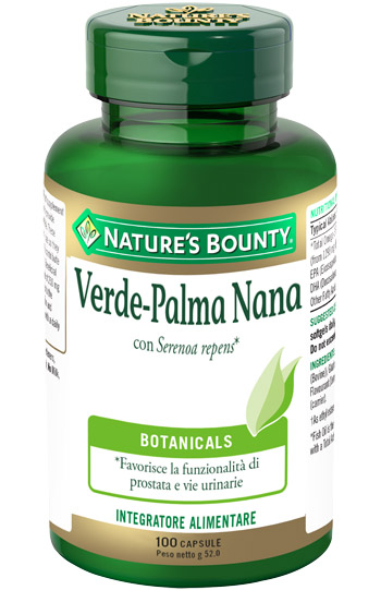 VERDE PALMA NANA 100 CAPSULE 52,00 G - Fontenova srl