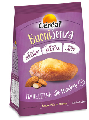CEREAL BUONISENZA MADELEINE ALLE MANDORLE 180 G - Fontenova srl