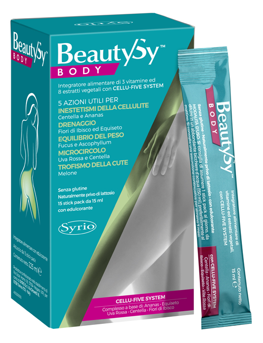 BEAUTY SY BODY 15 STICK PACK - Fontenova srl