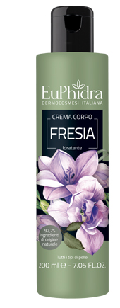 EUPHIDRA CREMA CORPO IDRATANTE FRESIA IN FLACONE CON ETICHETTA - Fontenova srl