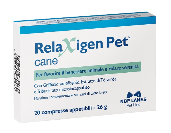 RELAXIGEN PET CANE BLISTER 20 COMPRESSE APPETIBILI - Fontenova srl