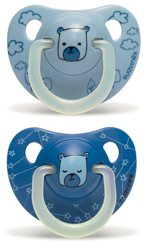 SUAVINEX NIGHT & DAY SUCCHIETTO IN LATTICE 6/18 MESI ORSO 2 PEZZI - Fontenova srl