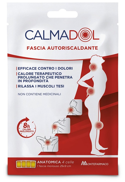 CALMADOL FASCIA AUTORISCALDANTE LOMBARE 1 PEZZO - Fontenova srl