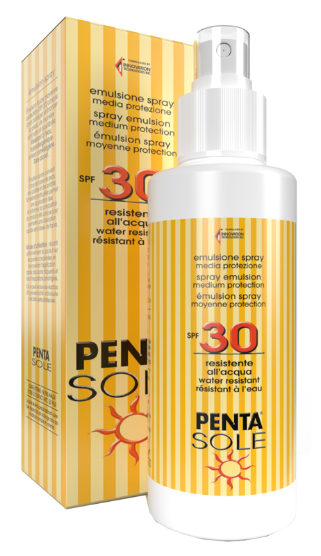 PENTA SOLE SPF30 EMULSIONE SPRAY MEDIA PROTEZIONE 100 ML - Fontenova srl