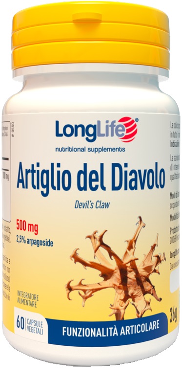 LONGLIFE ARTIGLIO DEL DIAVOLO 2% 60 CAPSULE - Fontenova srl