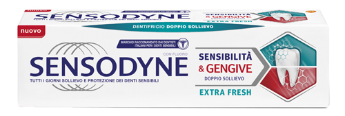 SENSODYNE REPAIR & PROTECT EXTRA FRESH PASTA DENTIFRICIA AD AZIONE DESENSIBILIZZANTE - Fontenova srl
