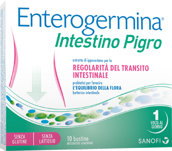ENTEROGERMINA INTESTINO PIGRO 10 BUSTINE - Fontenova srl