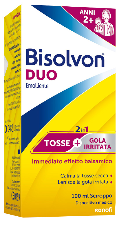 BISOLVON DUO SCIROPPO EMOLLIENTE 100 ML - Fontenova srl
