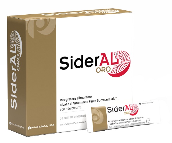 SIDERAL ORO 14 MG 20 BUSTINE - Fontenova srl