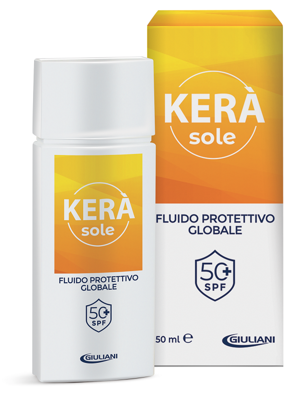 KERA' SOLE FLUIDO PROTETTIVO GLOBALE SPF 50+ 50 ML - Fontenova srl